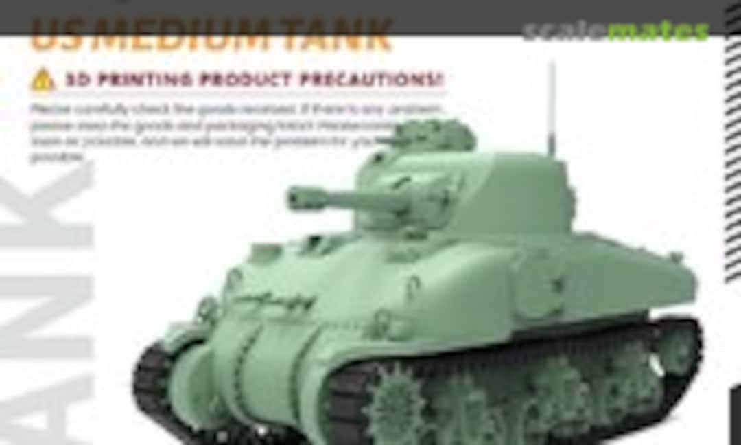 1:35 T6 US Medium Tank (SSMODEL 35533)