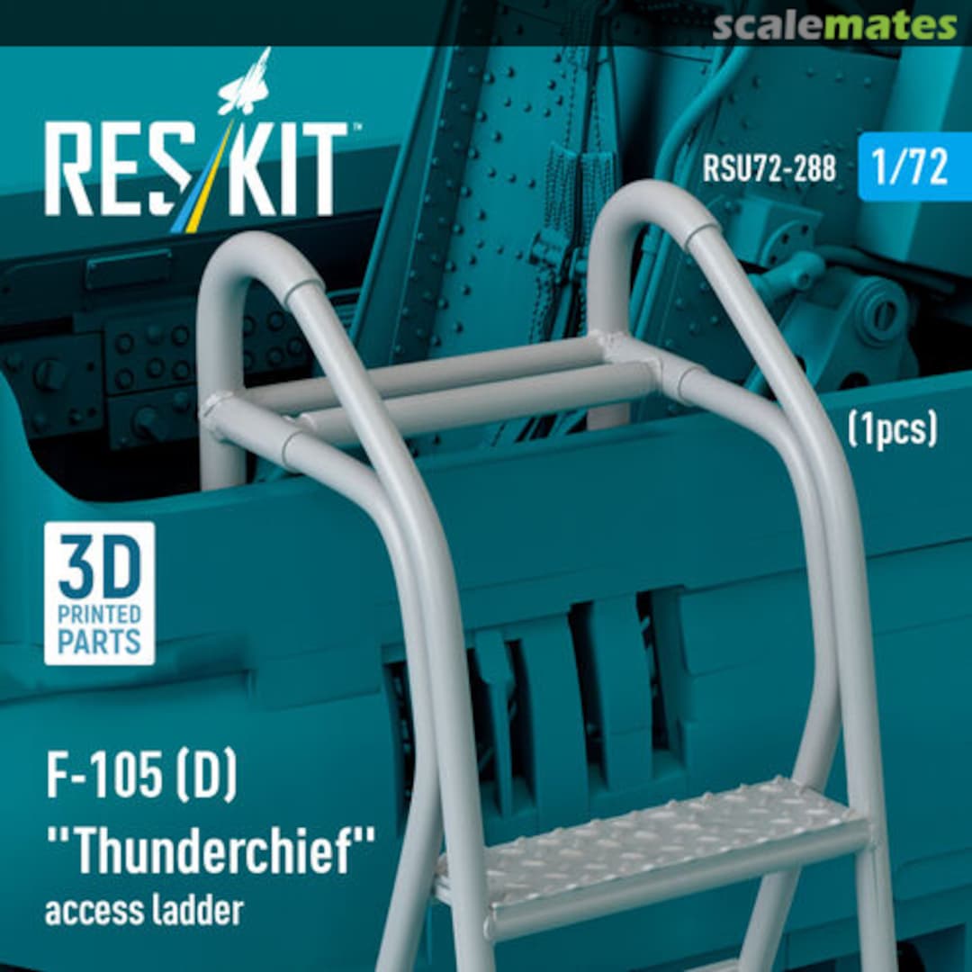 Boxart F-105D Thunderchief – access ladder (1 pcs) RSU72-0288 ResKit