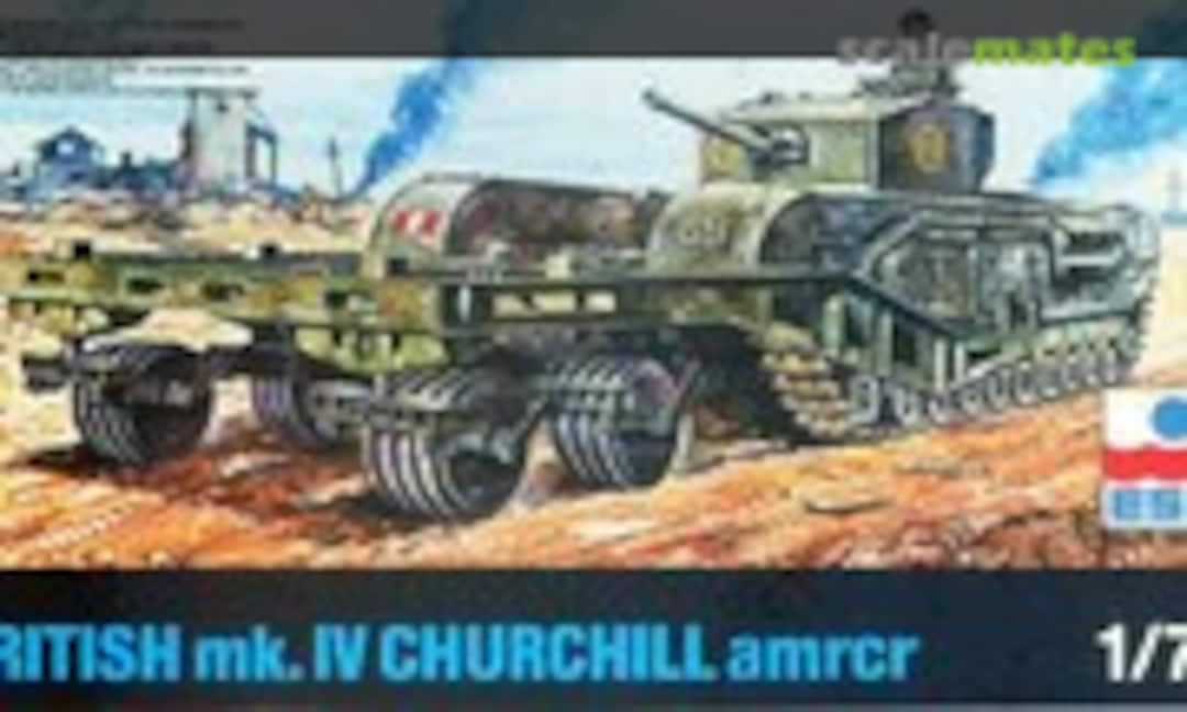 1:72 Churchill w/ AMRCR (ESCI 8049)