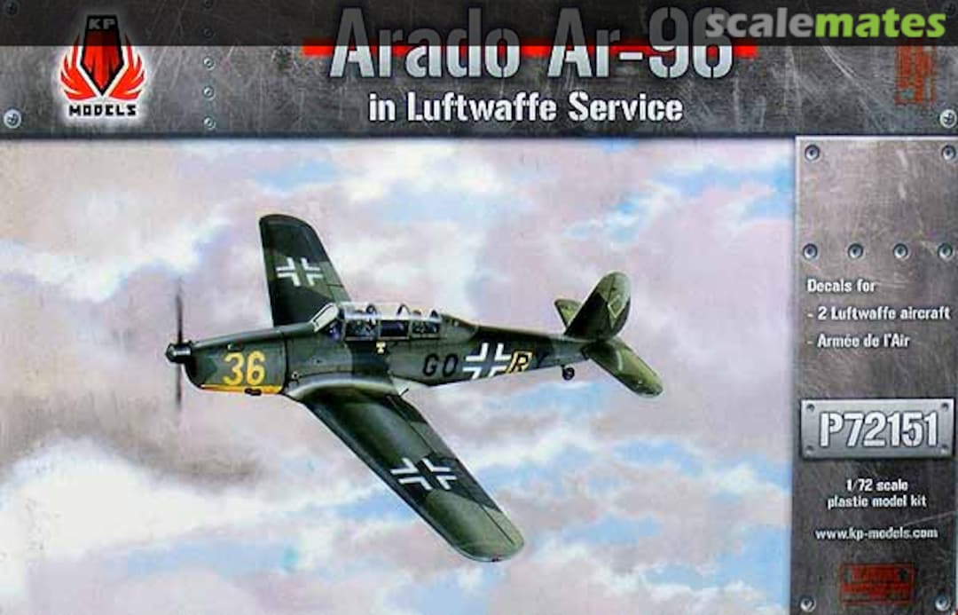 Boxart Arado Ar-96 P72151 KP Models