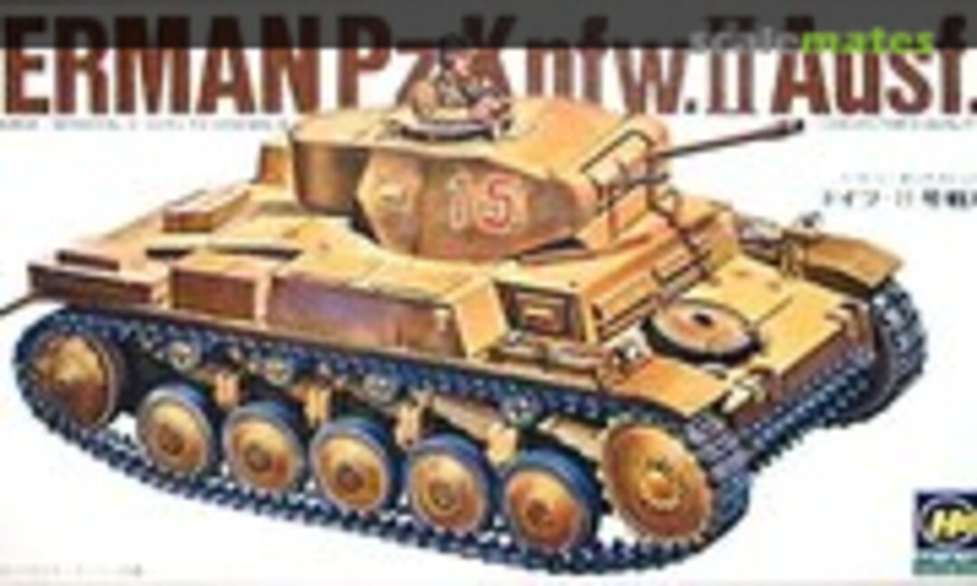 1:72 Pz.Kpfw. II Ausf. F (Hasegawa MB-103)