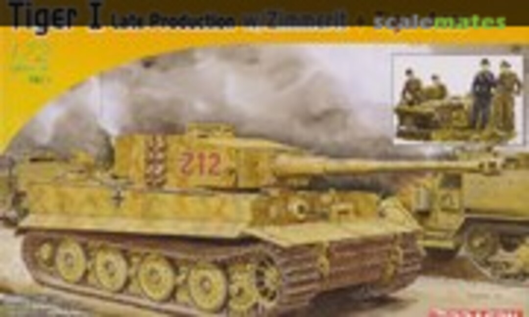 1:72 Tiger I late production w/Zimmerit + Tiger Aces (Dragon 7440)