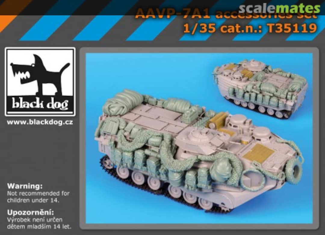 Boxart AAVP-7A1 - accessories set T35119 Black Dog