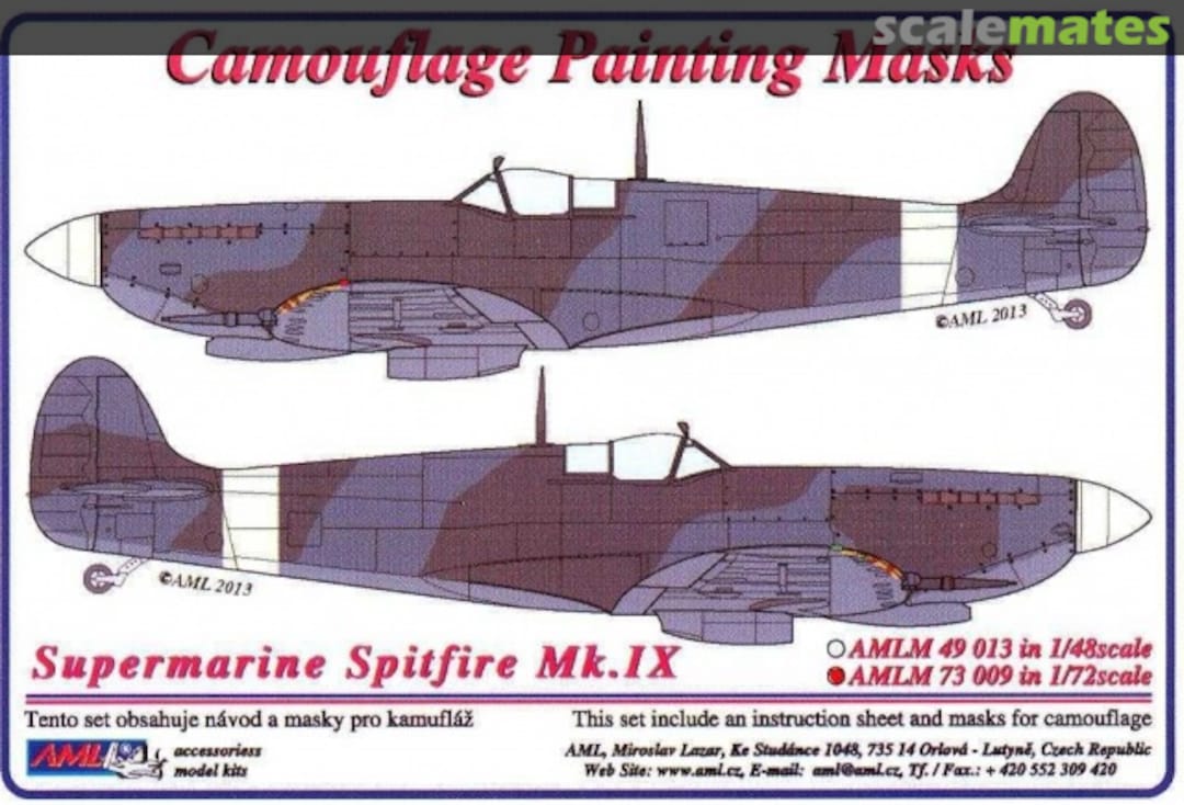 Boxart Supermarine Spitfire Mk.IX AMLM73009 AML