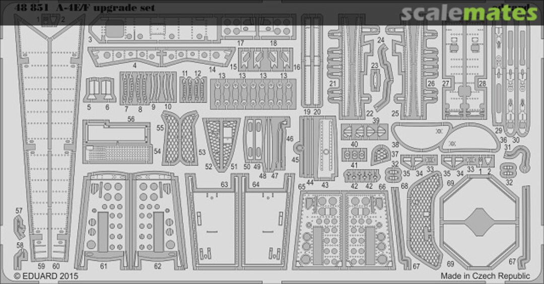 Boxart A-4E/F upgrade set 48851 Eduard