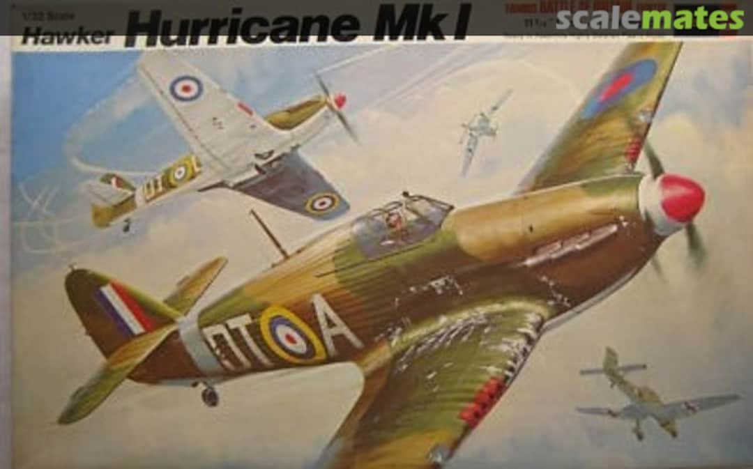 Boxart Hawker Hurricane Mk I H-217 Revell