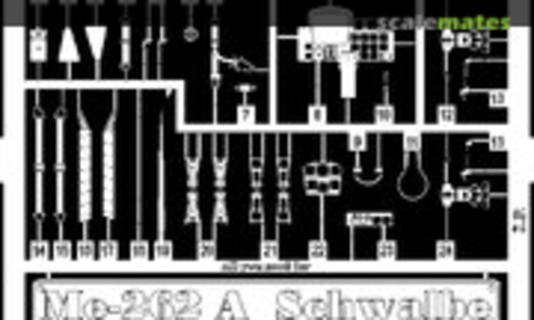 1:48 Me-262 A Schwalbe (Eduard FE107)