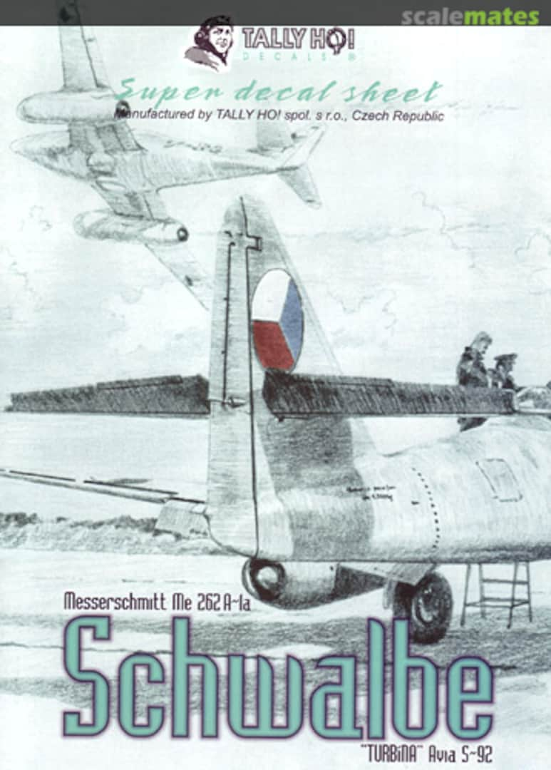 Boxart Messerschmitt Me 262A-1a "Schwalbe" 48-026 Tally Ho! (CZ)