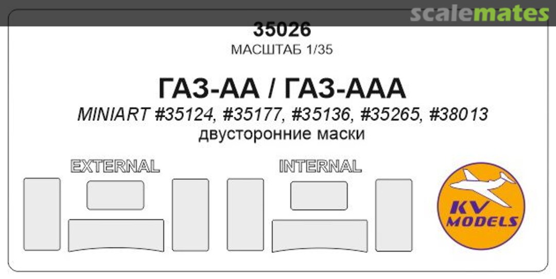 Boxart GAZ-AA / GAZ-AAA 35026 KV Models