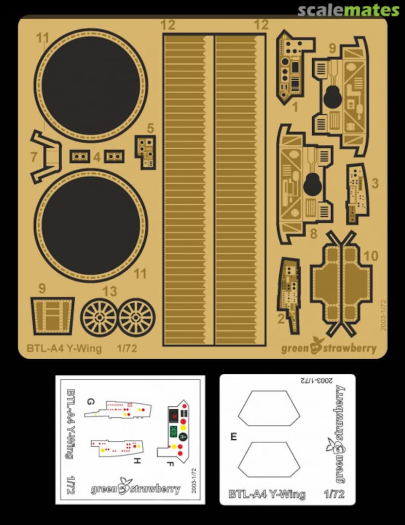 Boxart BTL A-4 Y-Wing - JUNIOR/BASIC 2003-1/72 Greenstrawberry