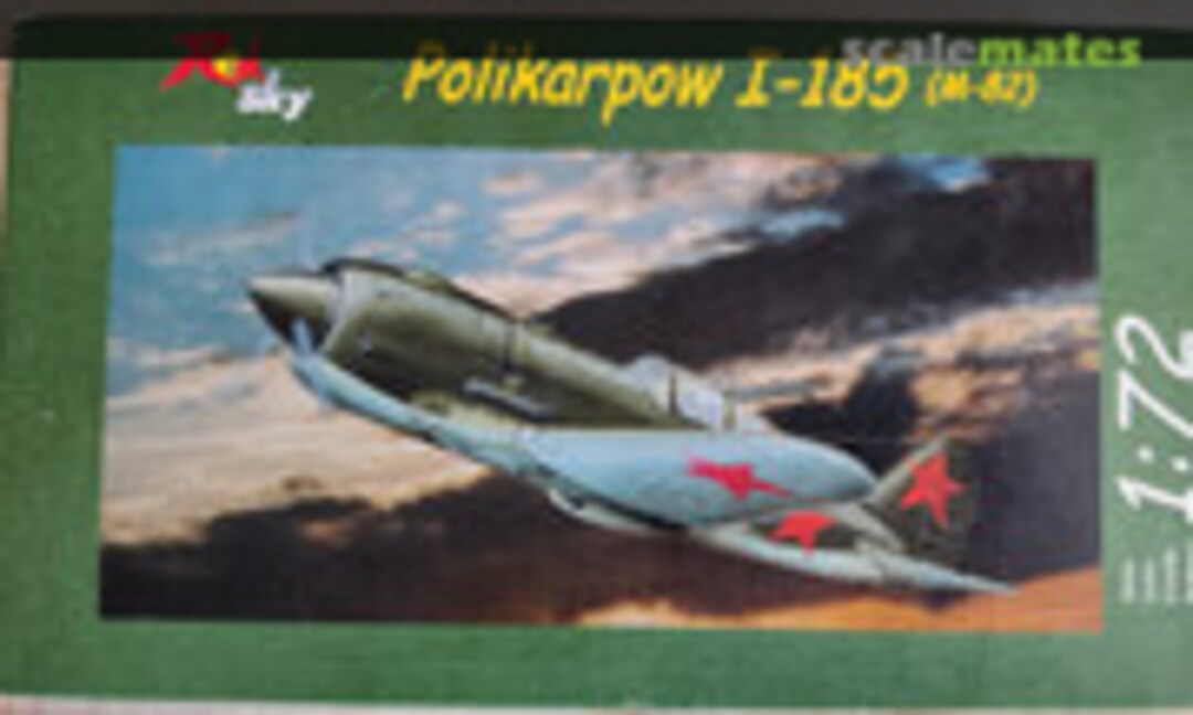 1:72 Polikarpow I-185 (M-82) (Red Sky )