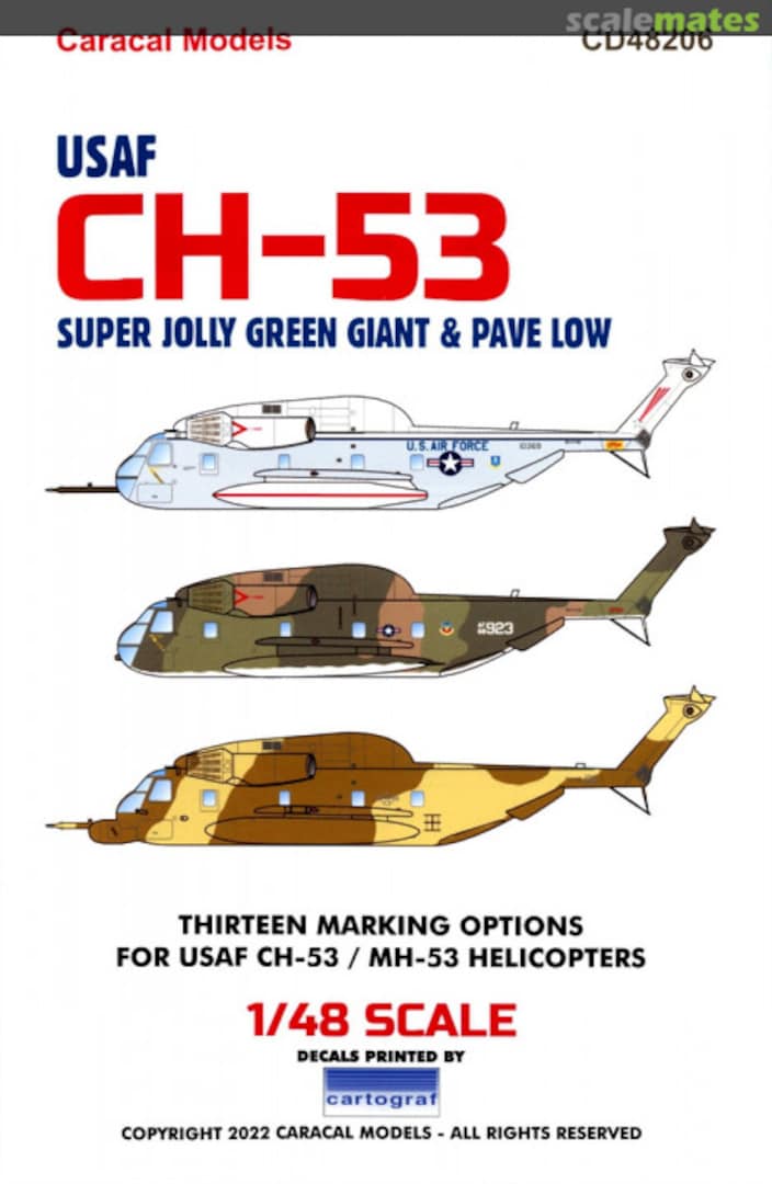 Boxart CH-53 CD48206 Caracal Models