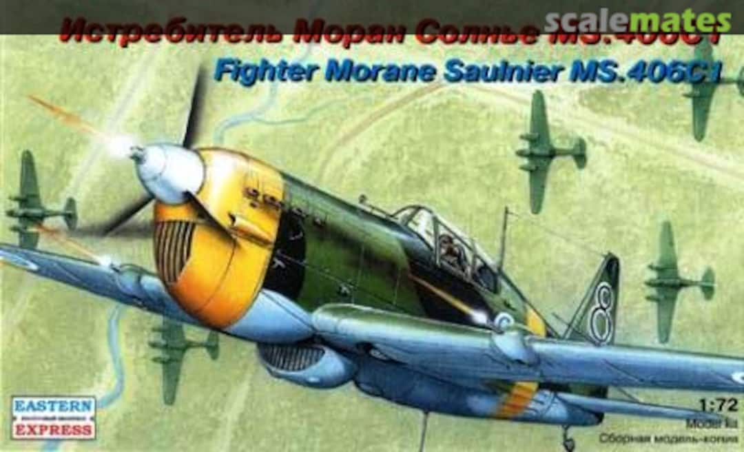 Boxart Fighter Morane Saulnier MS.406C1 72232 Eastern Express