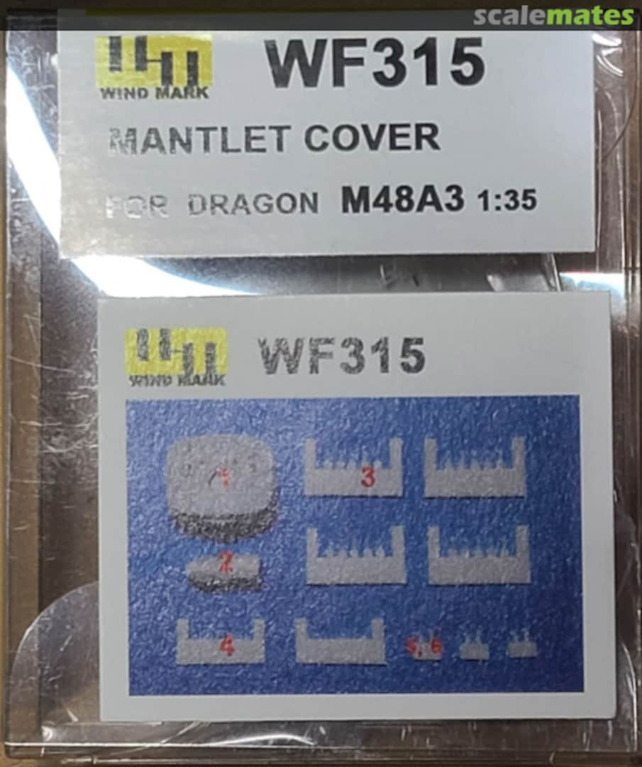 Boxart Mantlet Cover WF315 Wind Mark Models