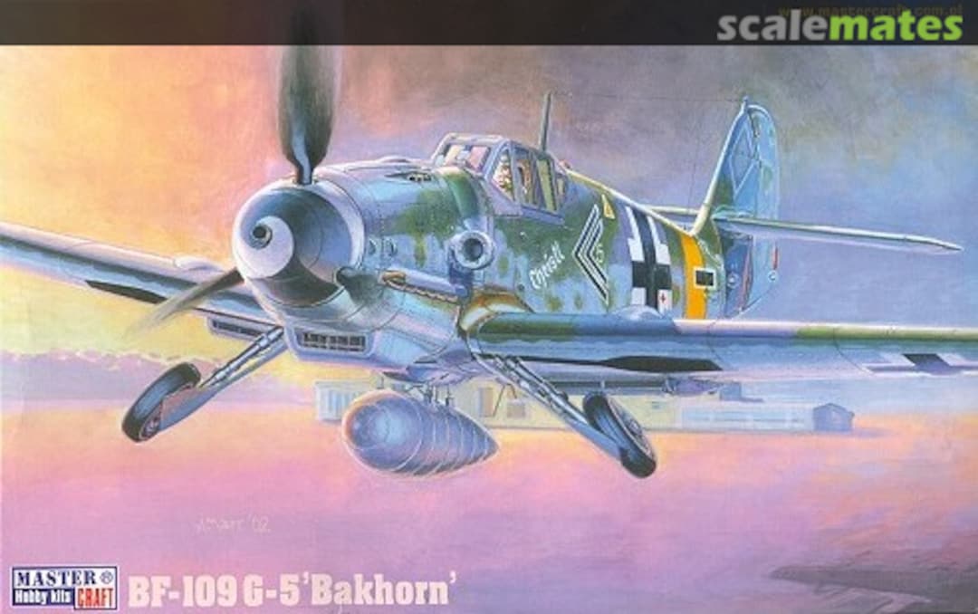 Boxart Bf-109 G-5 'Bakhorn' C-107 MasterCraft