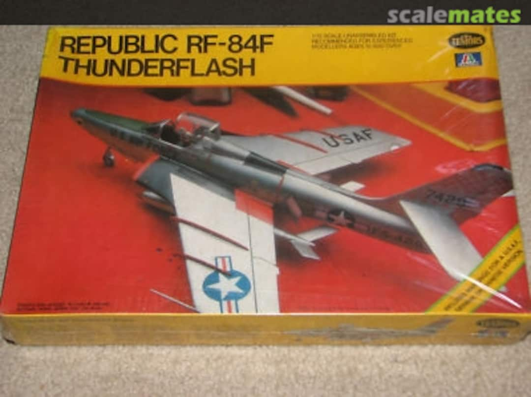 Boxart Republic RF-84F Thunderflash 876 Testors