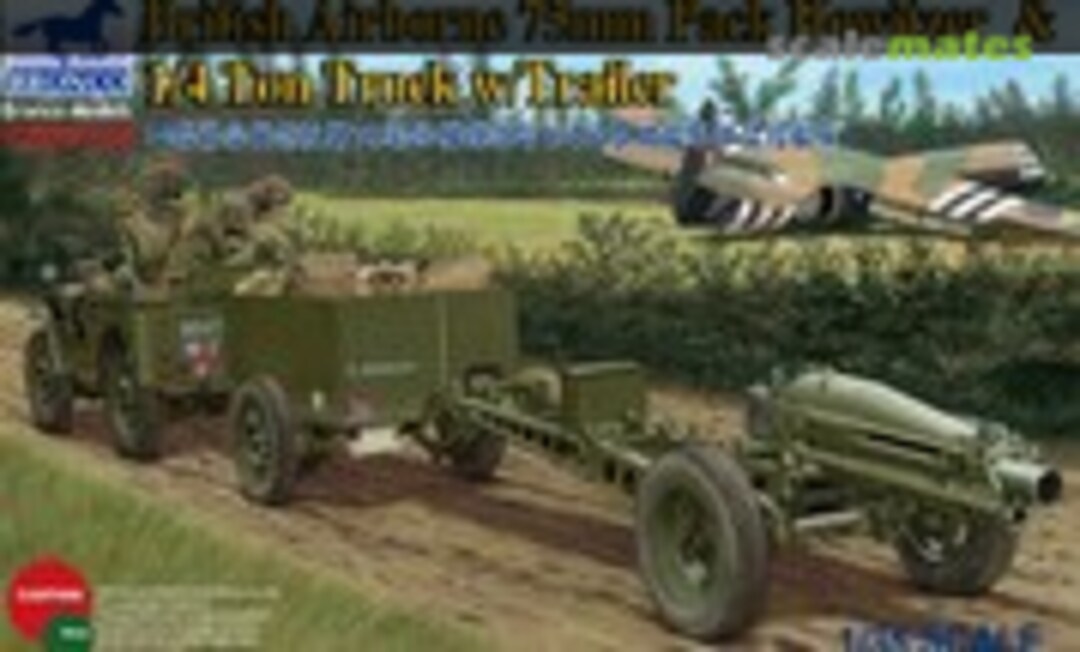 1:35 Airborne 75mm Pack Howitzer (Bronco CB35163)