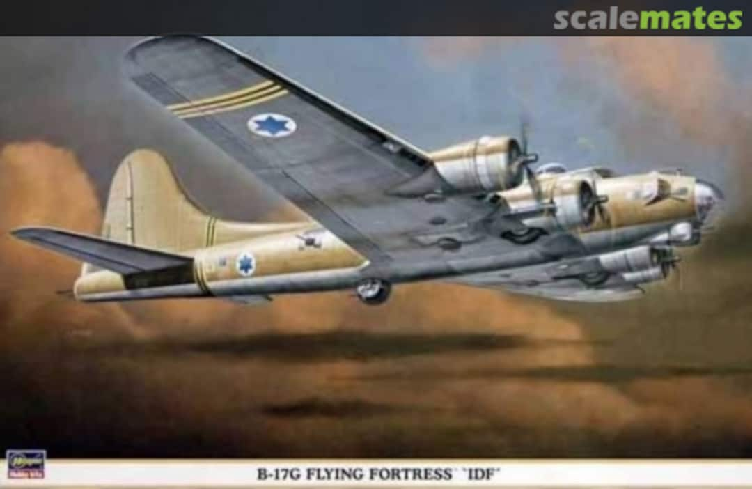 Boxart B-17G Flying Fortress `IDF´ 00795 Hasegawa