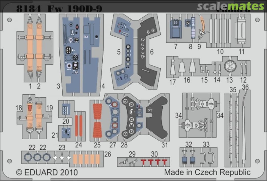 Boxart Fw 190D-9 PE-set 8184-LEPT1 Eduard