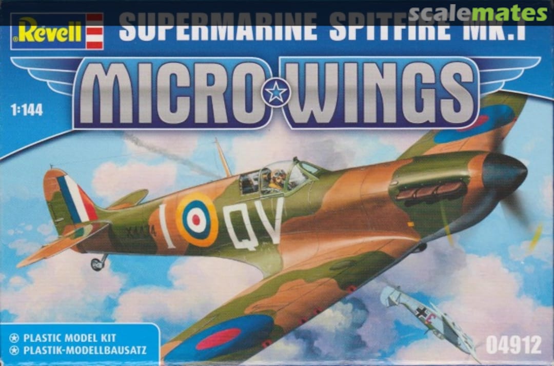 Boxart Supermarine Spitfire Mk.I 04912 Revell