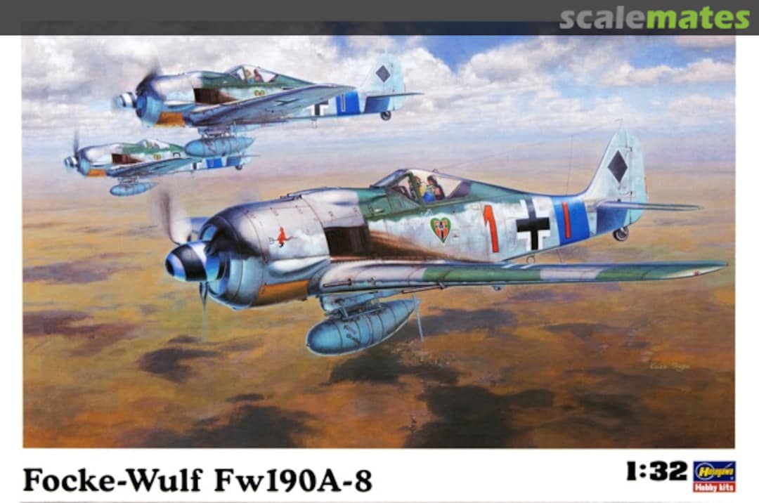 Boxart Focke-Wulf Fw190A-8 08071 Hasegawa