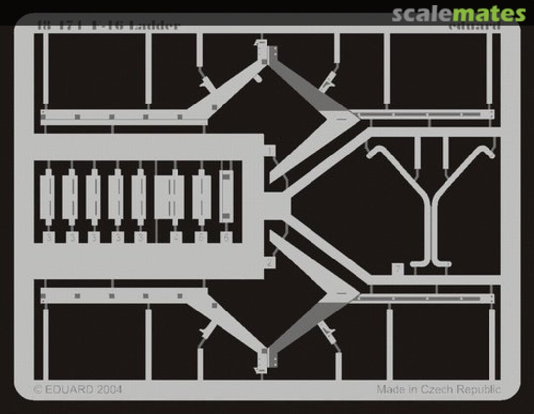 Boxart F-16 Ladder 48474 Eduard