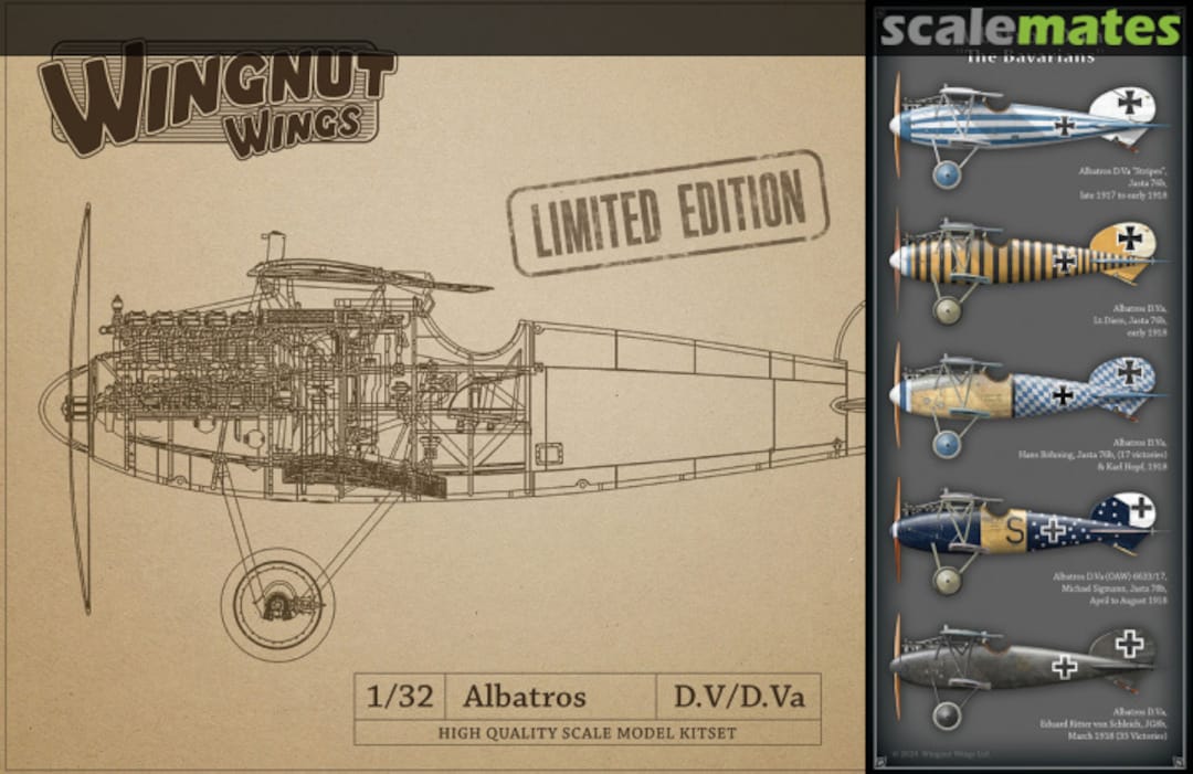 Boxart Albatros D.Va 32906 Wingnut Wings