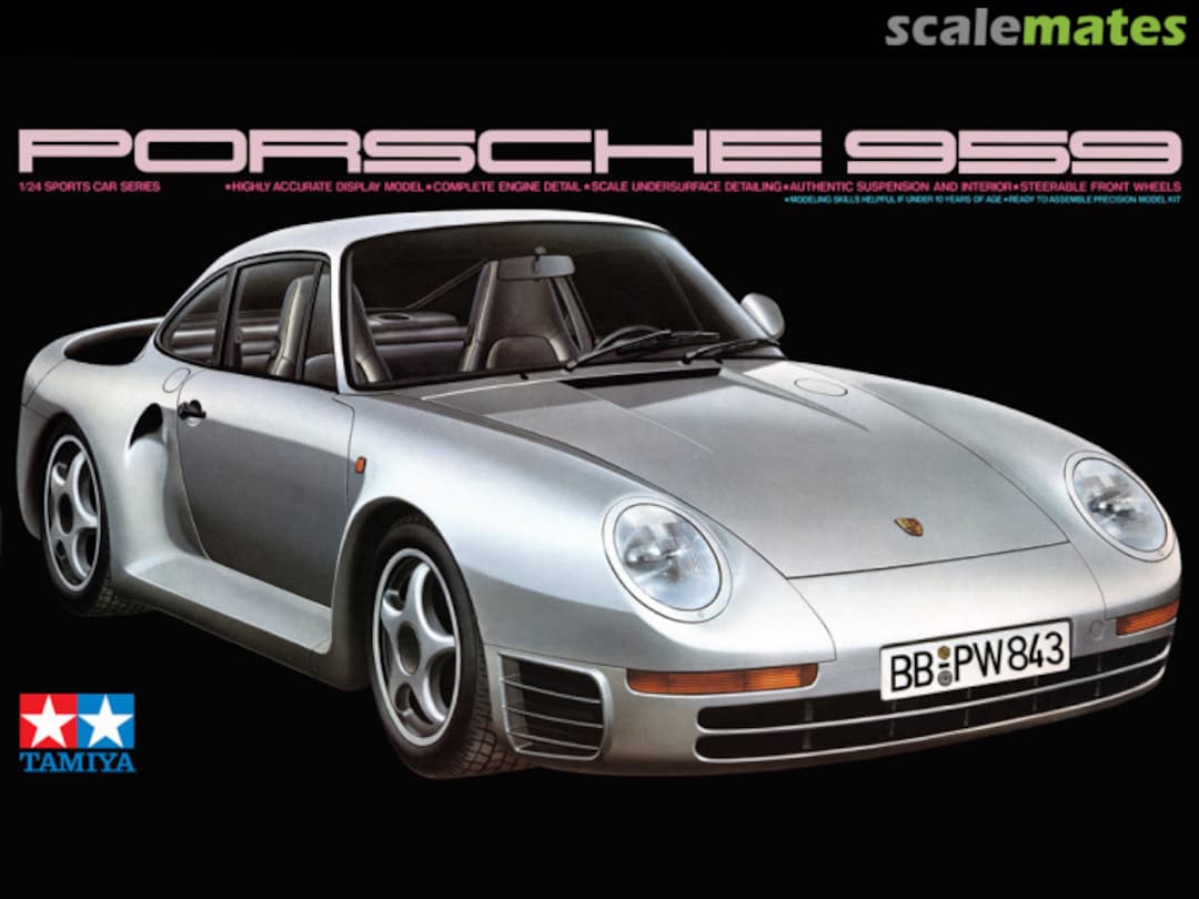 Boxart Porsche 959 24065 Tamiya