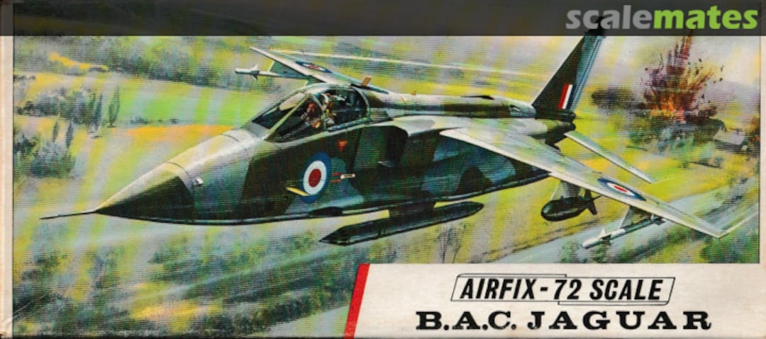 Boxart B.A.C. Jaguar 391 Airfix