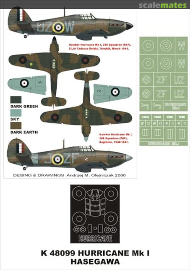 Boxart Hurricane Mk.I K48099 Montex