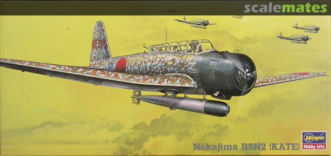 Boxart Nakajima B5N2 (Kate) 02515 Hasegawa