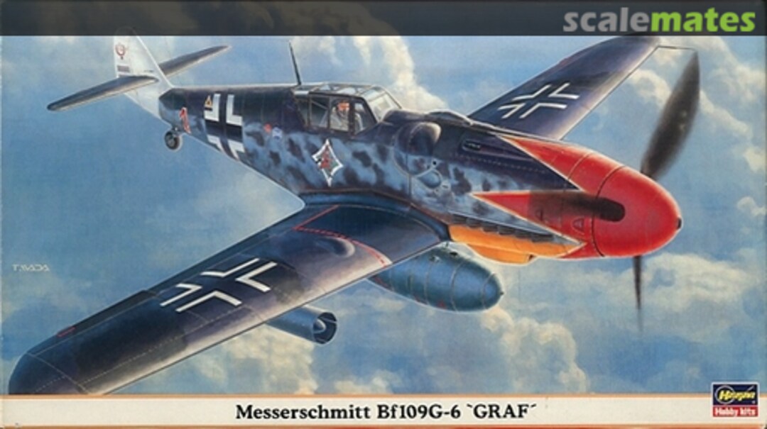 Boxart Messerschmitt Bf109G-6 'Graf' 09324 Hasegawa