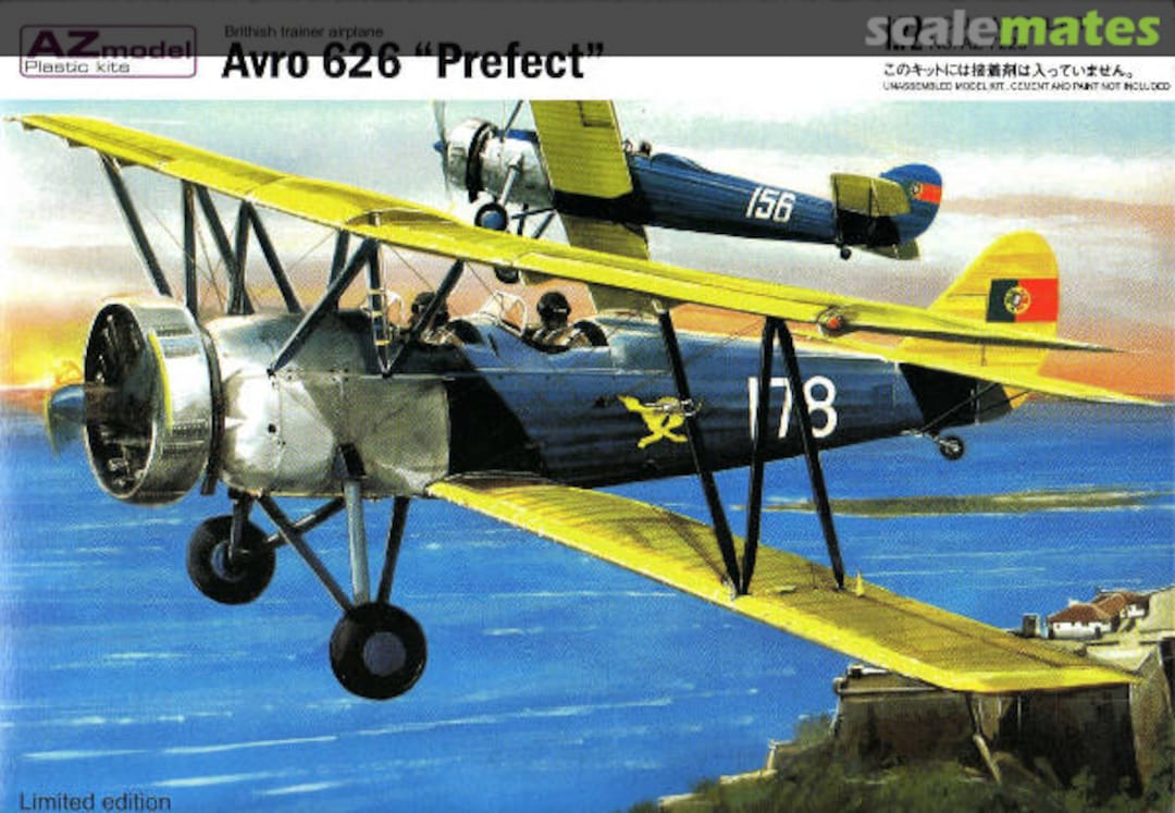 Boxart Avro 626 Prefect AZ7229 AZmodel