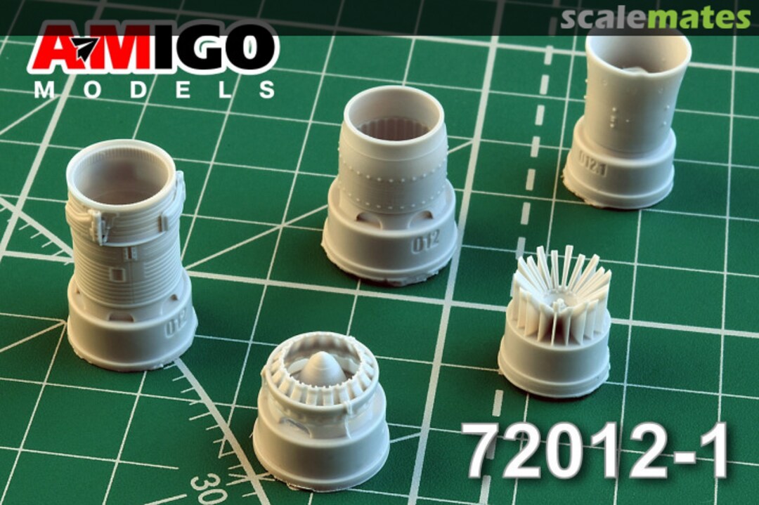 Contents R11F2-300 engine exhaust nozzle of MiG-21PF/PFM/S/M/R aircraft 72012-1 Amigo Models