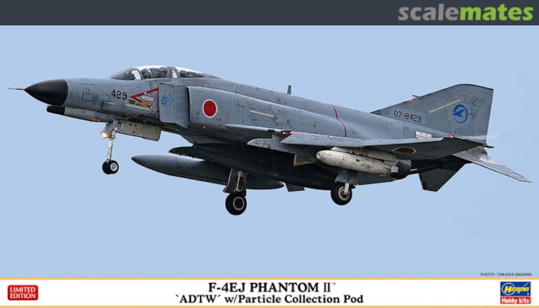 Boxart F-4EJ Phantom II 'ADTW' w/Particle Collection Pod 02369 Hasegawa