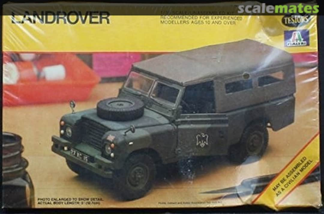 Boxart Landrover 859 Testors