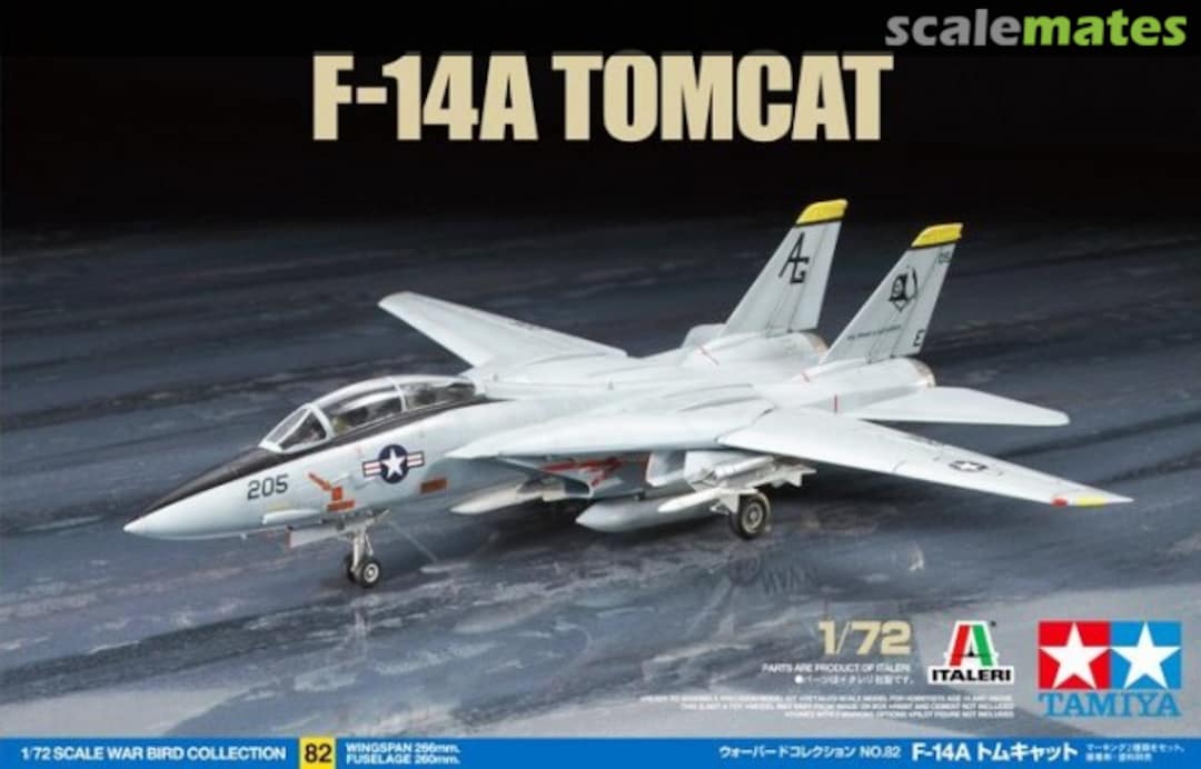 Boxart F-14A Tomcat 60782 Tamiya