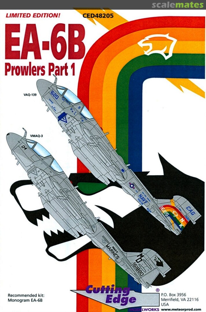 Boxart EA-6B Prowlers CED48205 Cutting Edge Modelworks