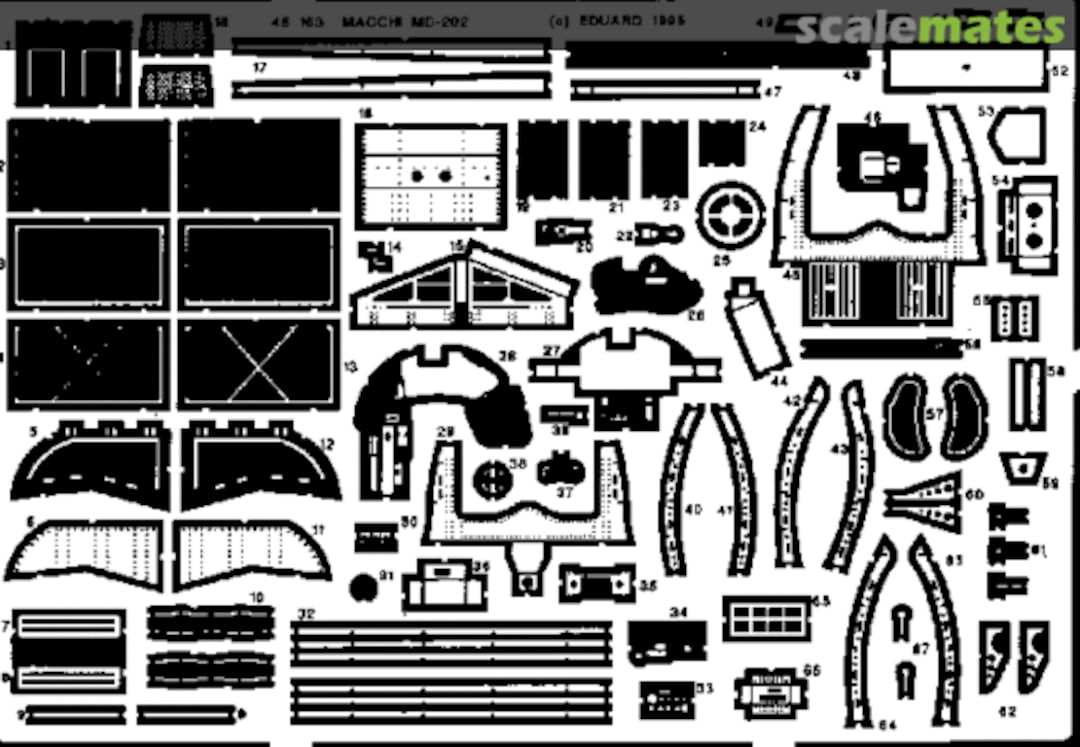 Boxart Macchi MC.202 48163 Eduard