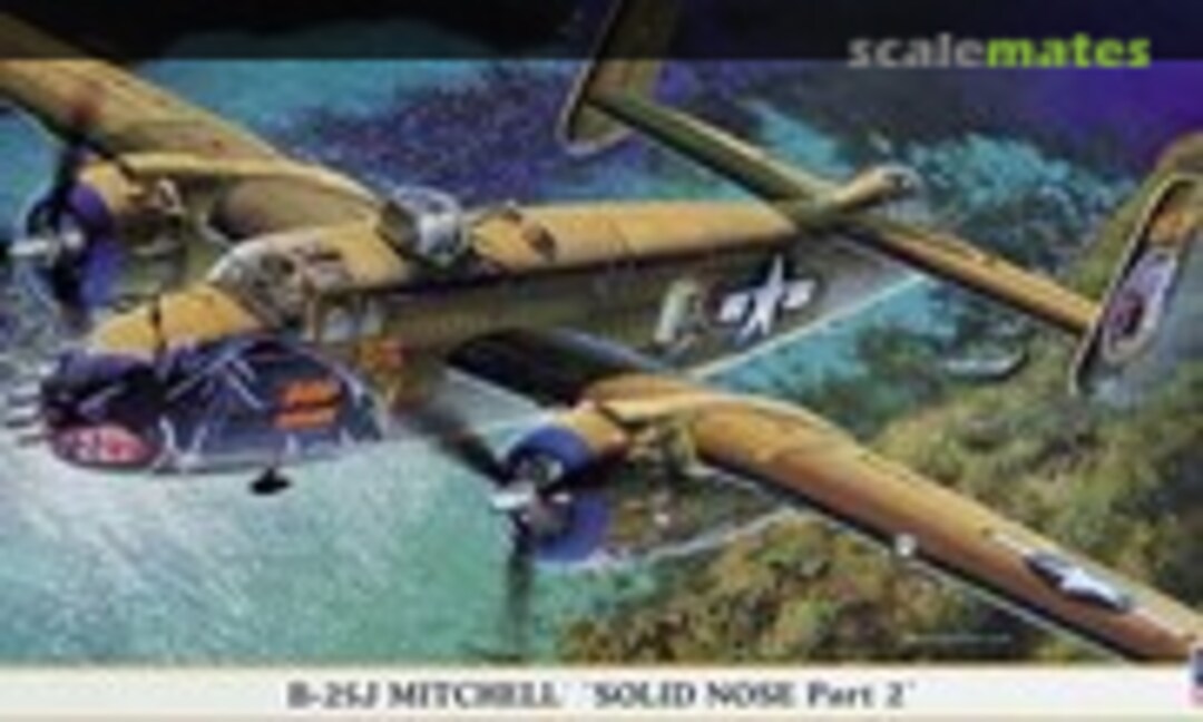 1:72 B-25J Mitchell 'Solid Nose Part 2' (Hasegawa 00813)