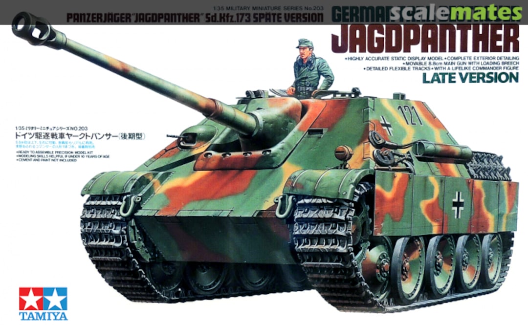 Boxart Jagdpanther G2 35203 Tamiya