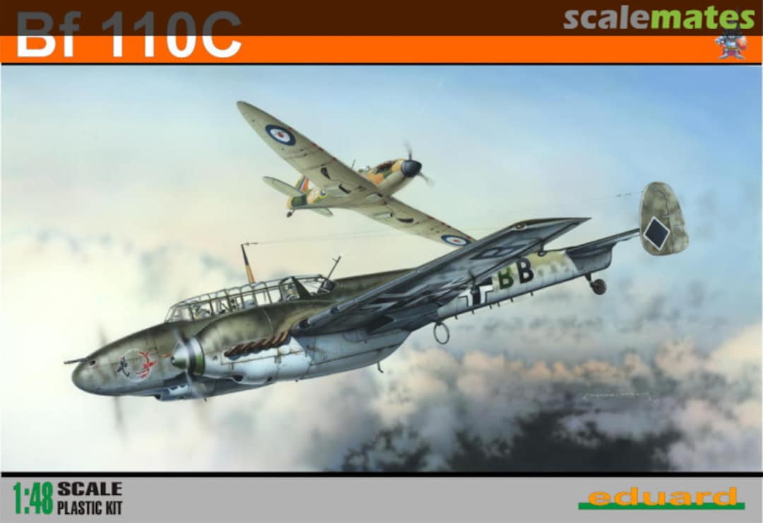 Boxart Bf 110C 8201 Eduard