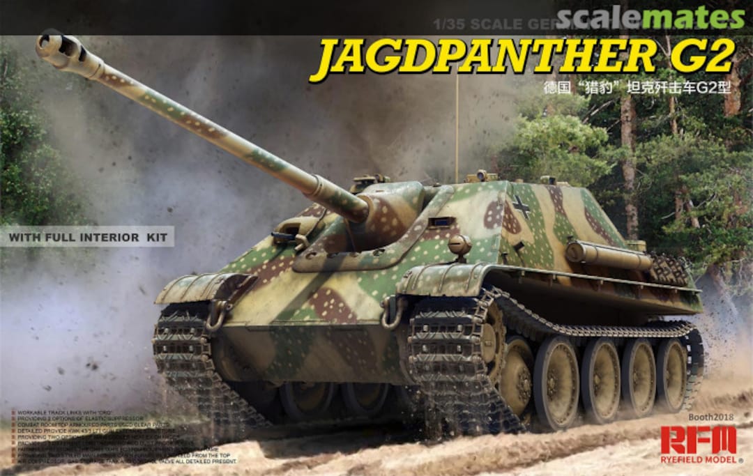 Boxart Jagdpanther G2 RM-5022 Rye Field Model