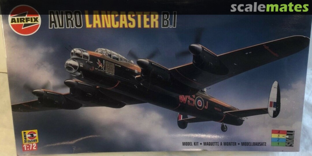 Boxart Avro Lancaster B.I 08002 Airfix