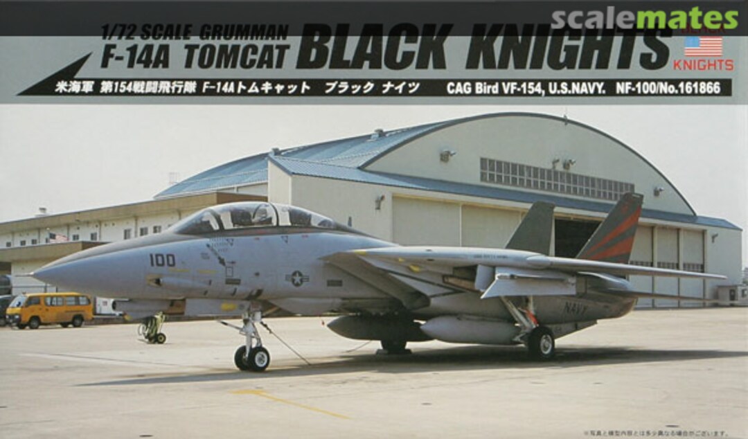 Boxart Grumman F-14A Tomcat Black Knights 72152 Fujimi