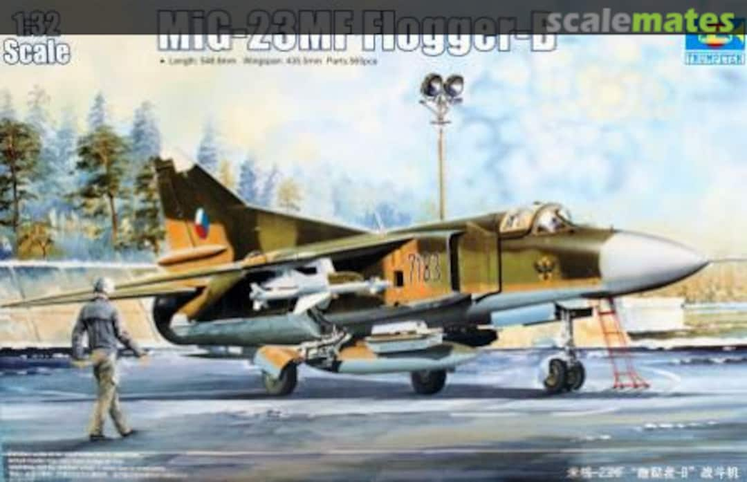 Boxart MiG-23MF Flogger-B 03209 Trumpeter