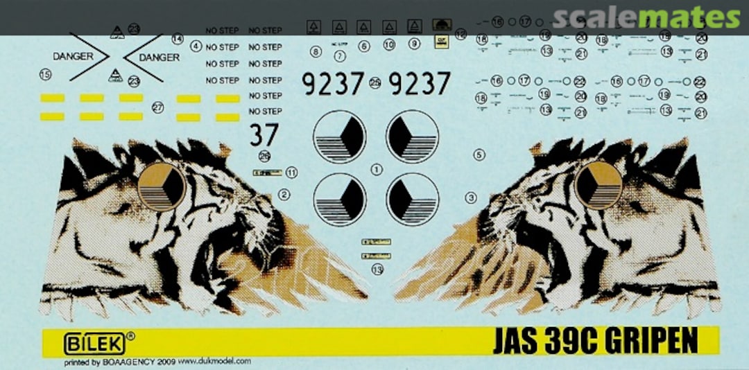 Boxart Saab JAS-39 C Gripen 72920 Bilek