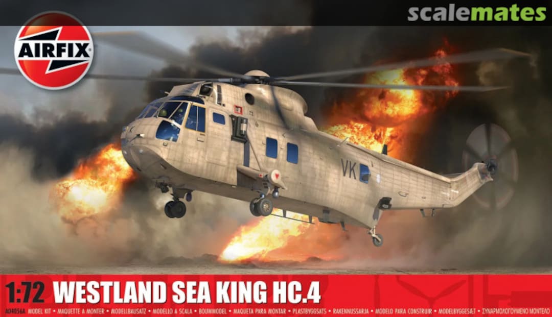 Boxart Westland Sea King HC.4 A04056A Airfix