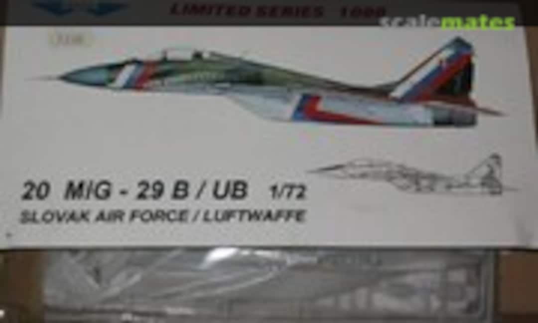 1:72 MiG-29 B / UB (AEROTEAM 20)