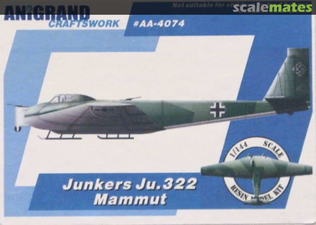 Boxart Junkers Ju.322 Mammut AA-4074 Anigrand Craftswork